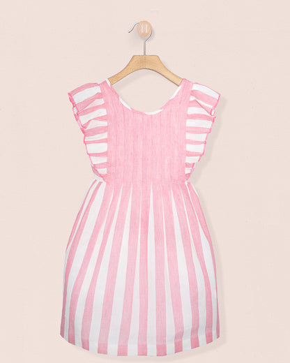 Carmel Italian Primrose Linen Dress - Dress