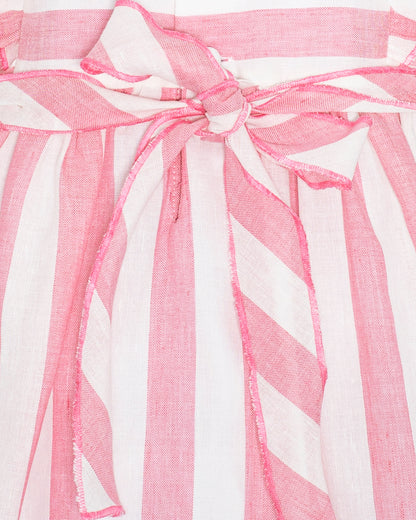 Carmel Italian Primrose Linen Dress - Dress