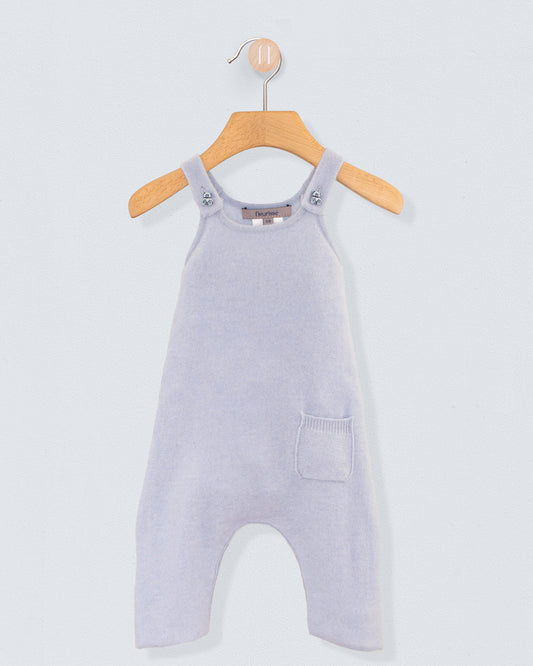 Corbier Light Blue Cashmere Overall - Romper