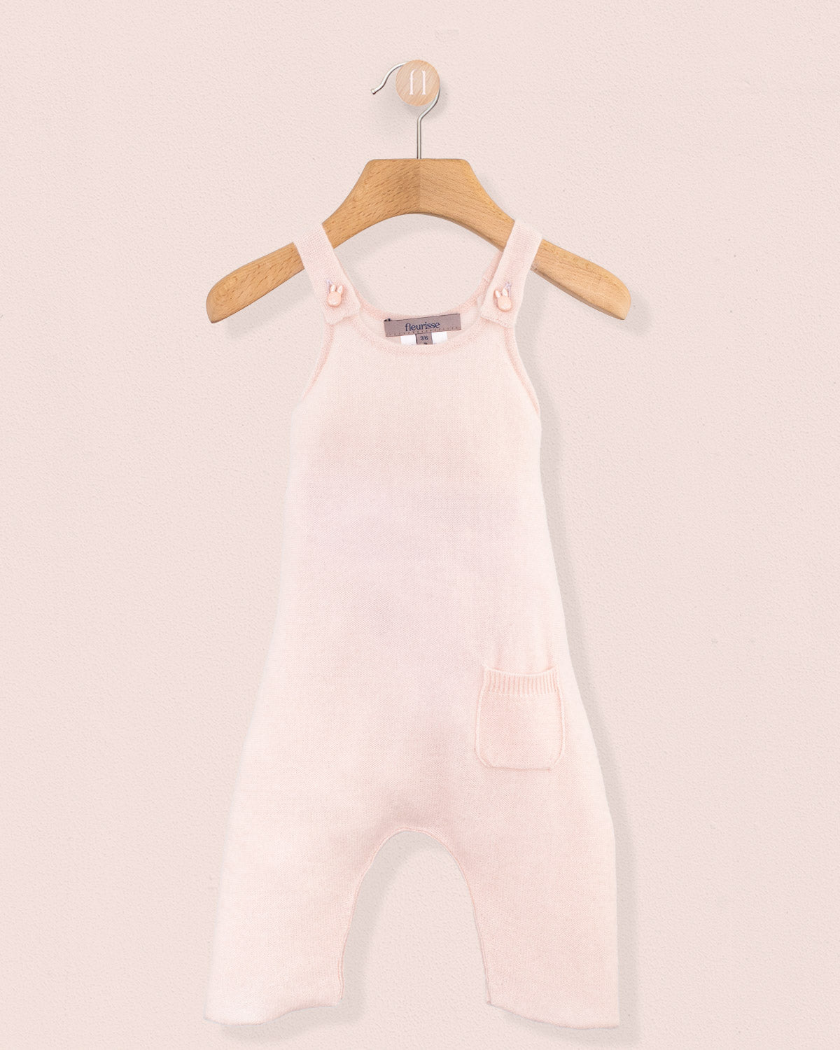 Corbier Pink Cashmere Overall - Romper