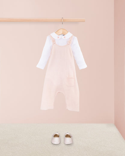 Corbier Pink Cashmere Overall - Romper
