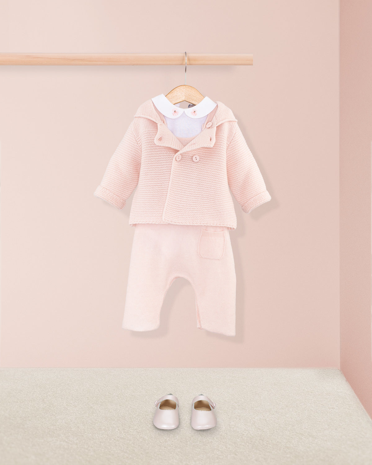 Chamonix Baby Pink Cashmere
