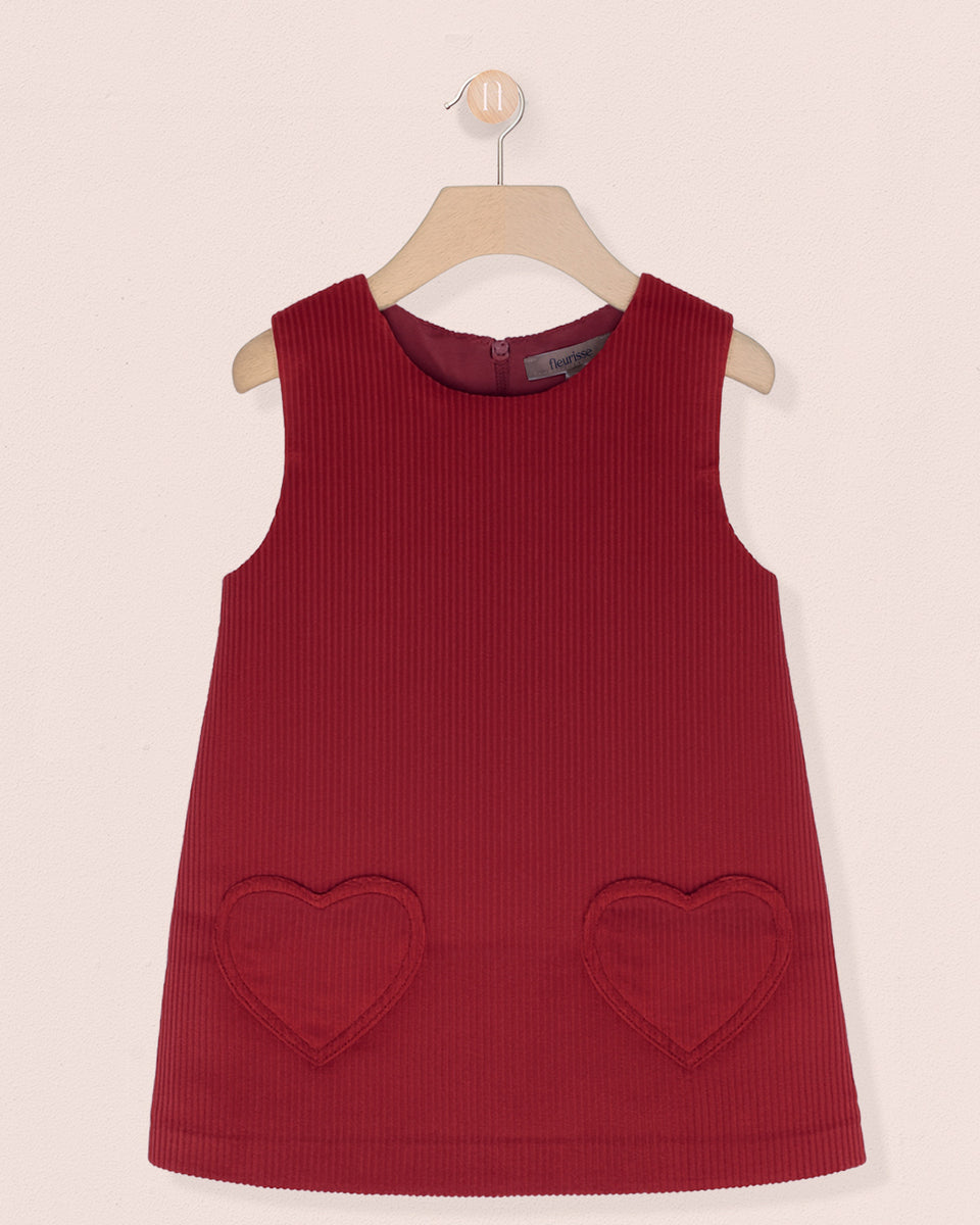 Cordelia French Corduroy Burgundy Jumper