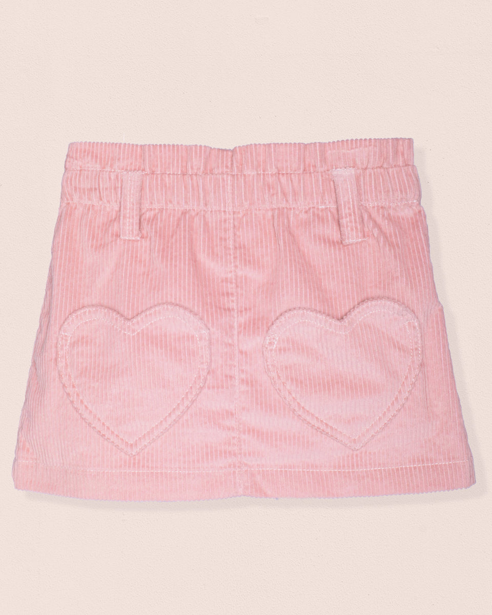 Cora Skirt French Corduroy Pink