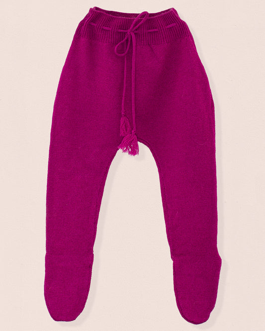 Luna Cyclam Knit Footed Legging - Legging