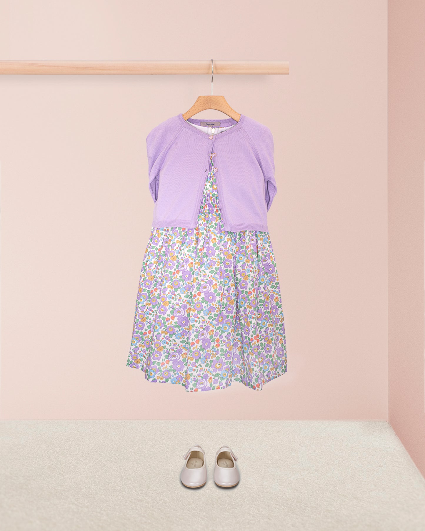 Demoiselle Liberty Betsy Lavender Dress - Dress
