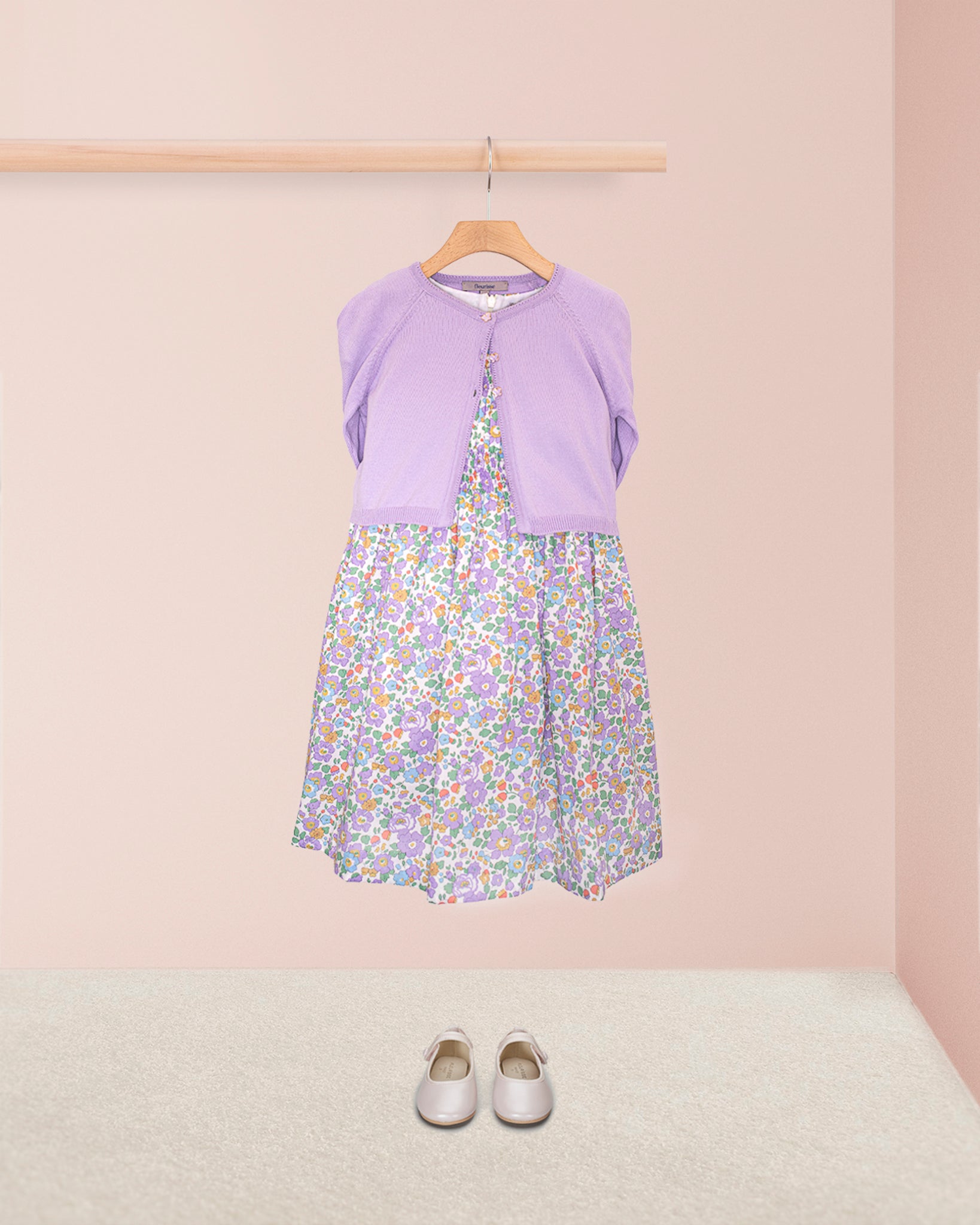 Demoiselle Liberty Betsy Lavender Dress - Dress
