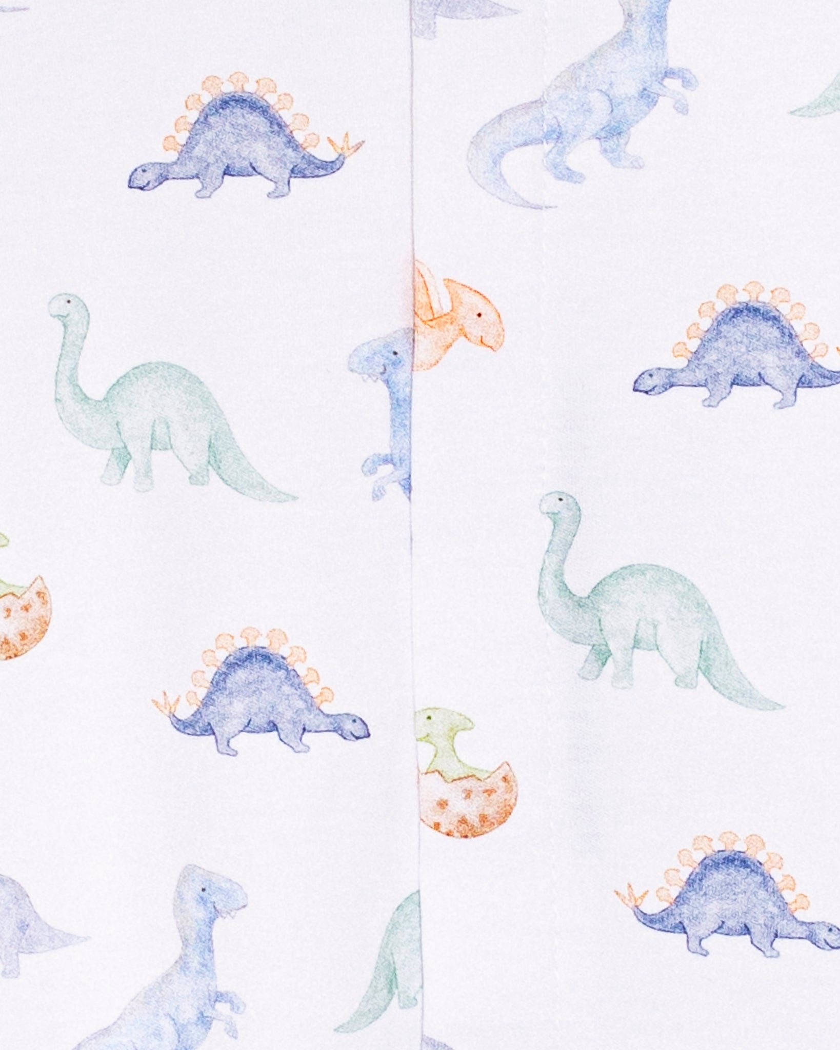 Pima Baby Dinosaurs Stretchie - Stretchie