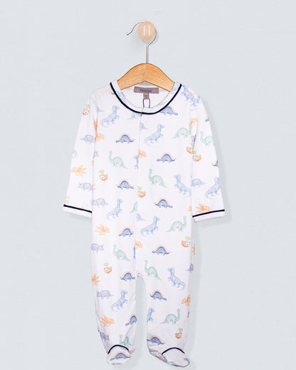 Pima Baby Dinosaurs Stretchie - Stretchie