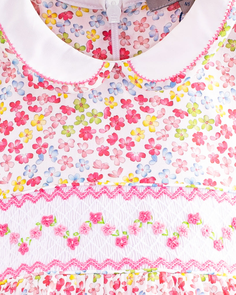 Daisy Multicolor Smock - Smocked Dress