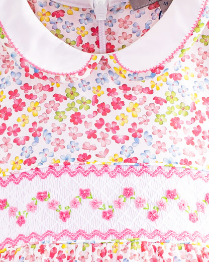 Daisy Multicolor Smock - Smocked Dress