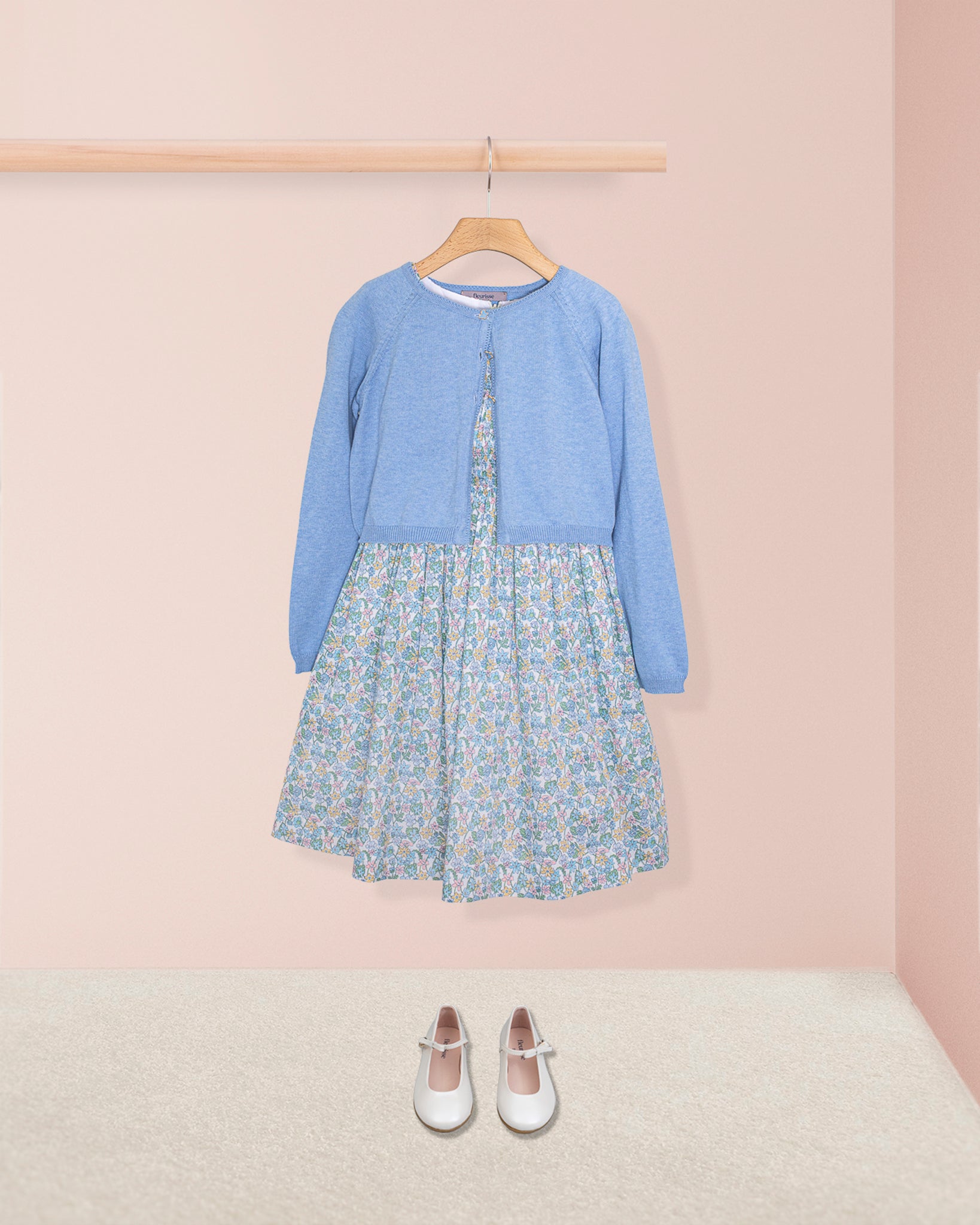 Demoiselle Liberty Carmella Daisy Blue Dress - Dress