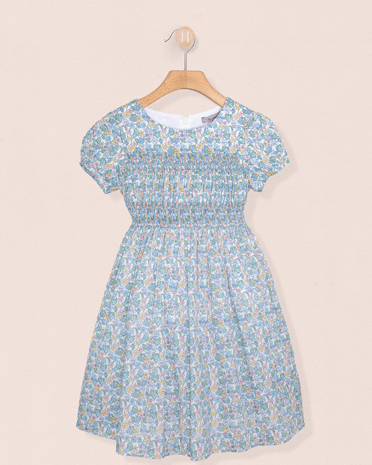 Demoiselle Liberty Carmella Daisy Blue Dress - Dress