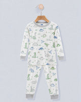 Pima Cute Roar Dinosaur 2-Piece Pajama