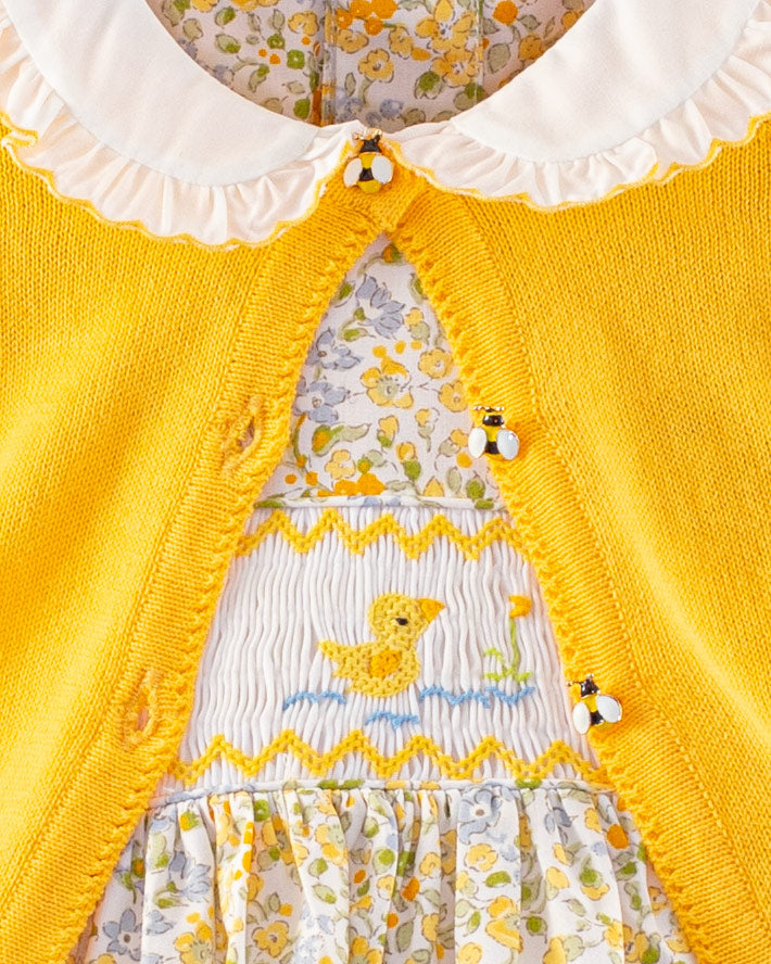 Ducklings Florencia Sunrise Smock - Smocked Dress
