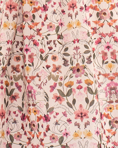 Eliza Liberty Aurora Pink - Smocked Dress