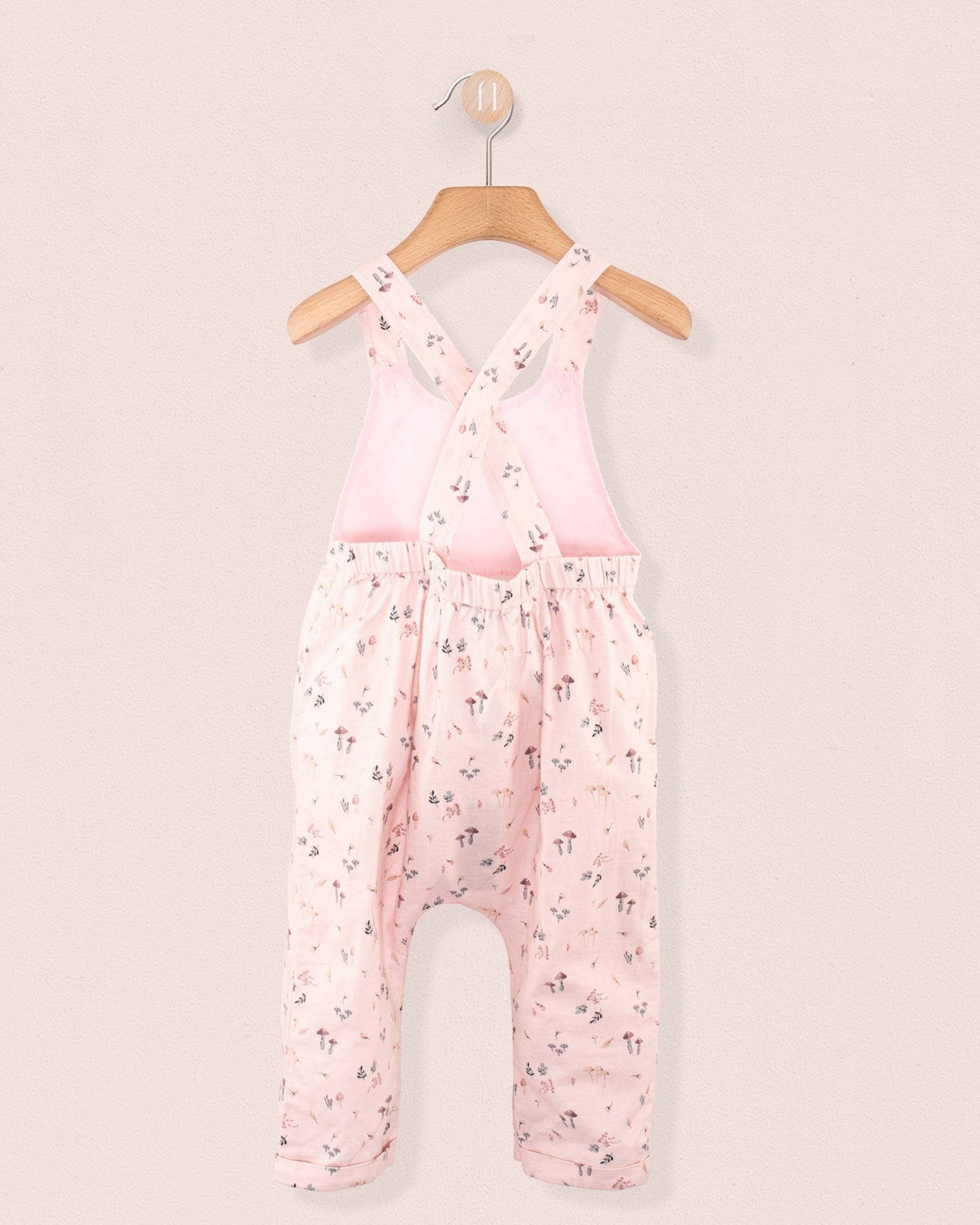 Ella Belina Ivana Pink Overall - Romper