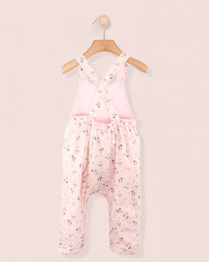 Ella Belina Ivana Pink Overall - Romper