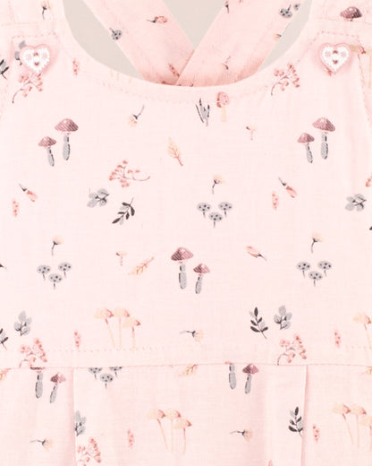 Ella Belina Ivana Pink Overall - Romper