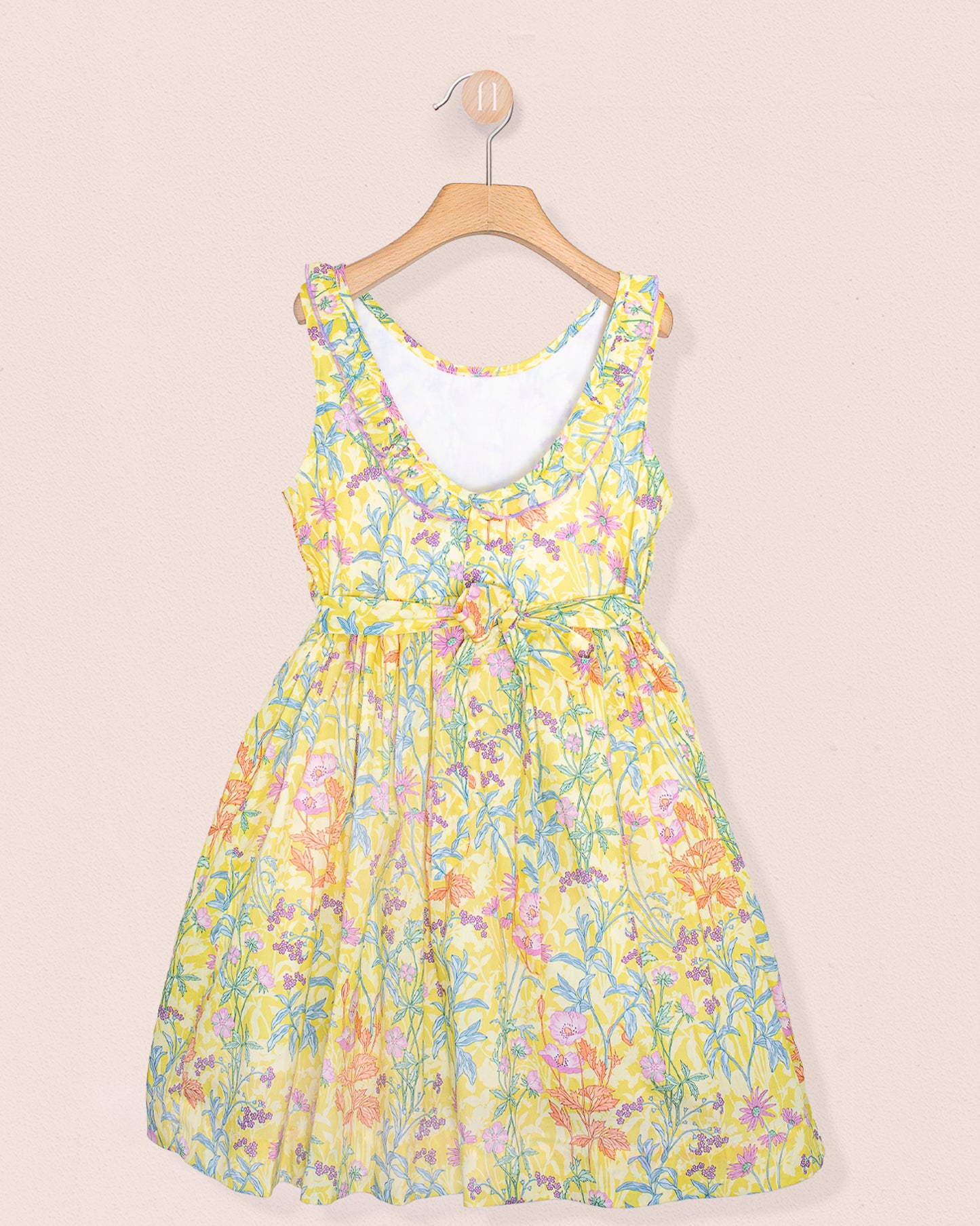 Ella Liberty Ophelia Yellow Dress - Dress