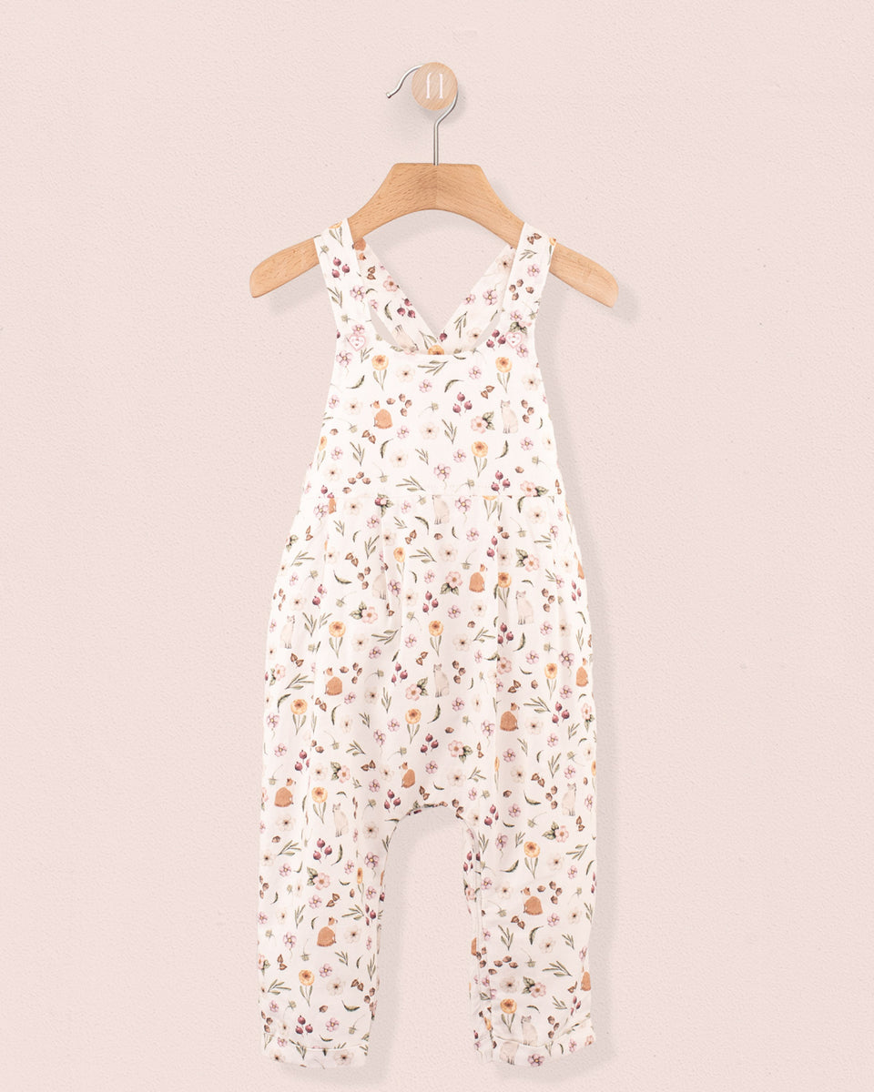 Ella Toscana Pink Kitties Overall