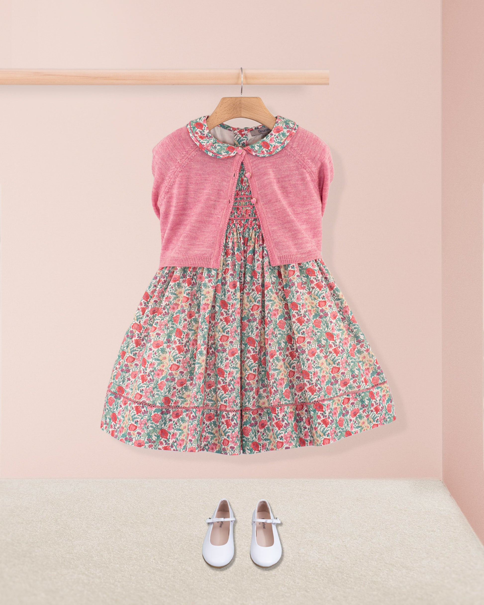 Emma Liberty Florence Garden - Smocked Dress