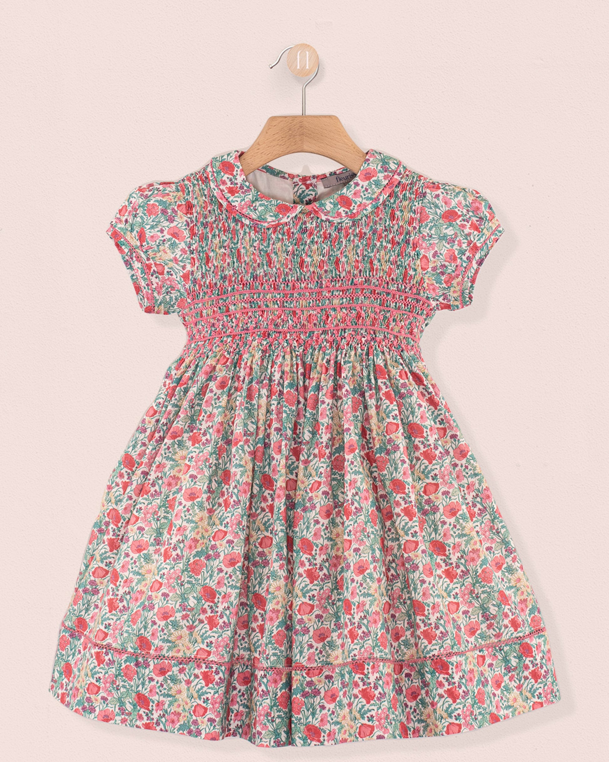 Emma Liberty Florence Garden - Smocked Dress