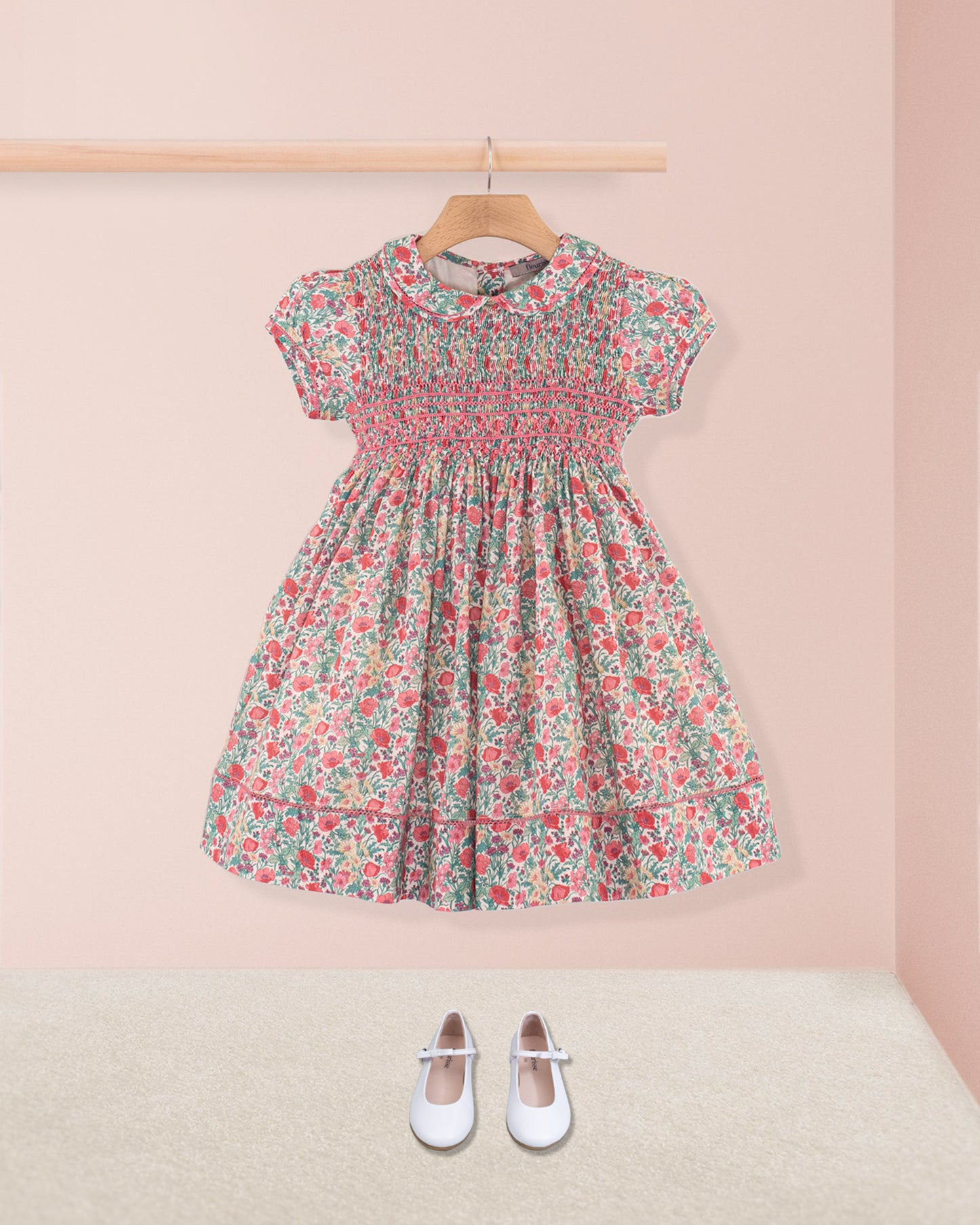 Emma Liberty Florence Garden - Smocked Dress
