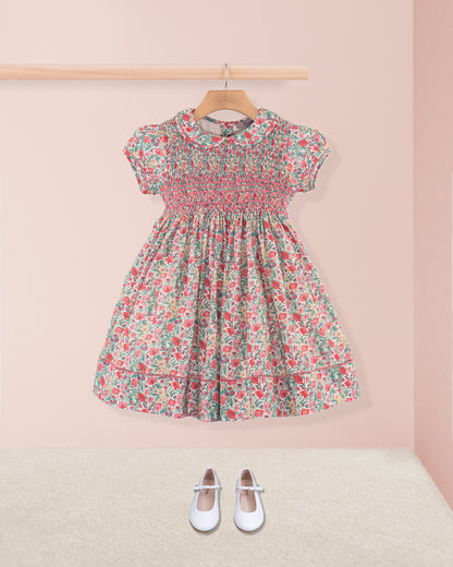 Emma Liberty Florence Garden - Smocked Dress