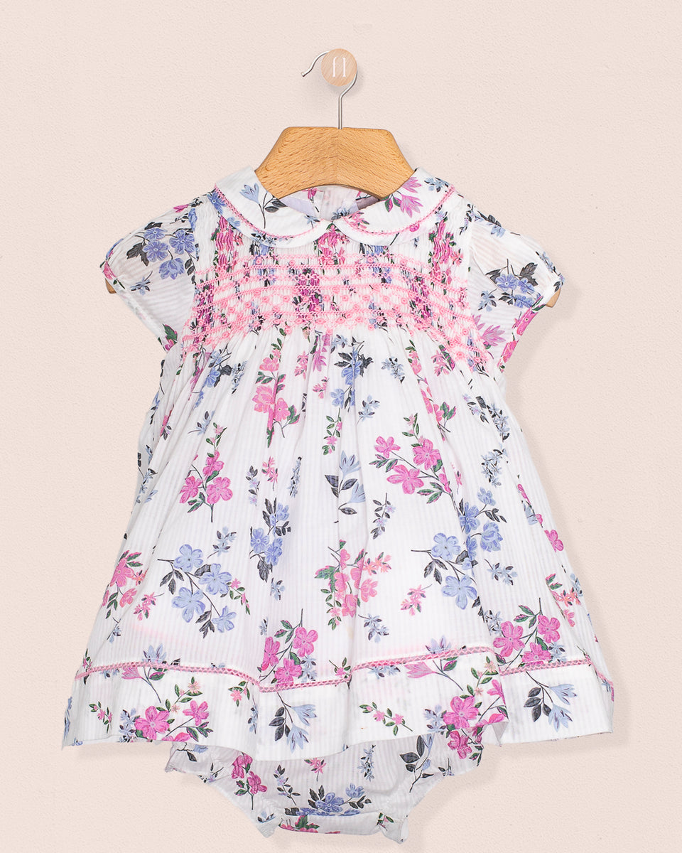 Baby Emmy Whisper Floral Voile Dress Set