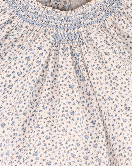 Etoile French Blue Floral 2-Piece Set - Baby Dress
