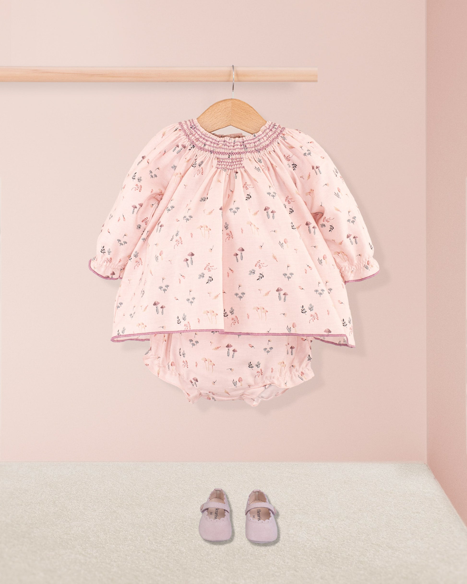 Etoile Belina Ivana Pink 2-Piece Set - Baby Dress