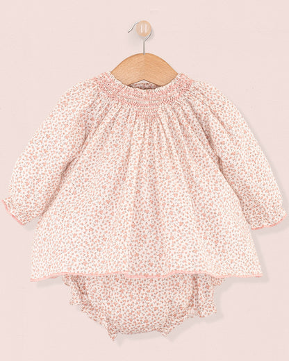Etoile French Blush Floral 2-Piece Set - Baby Dress
