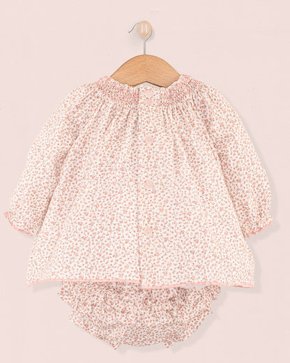 Etoile French Blush Floral 2-Piece Set - Baby Dress