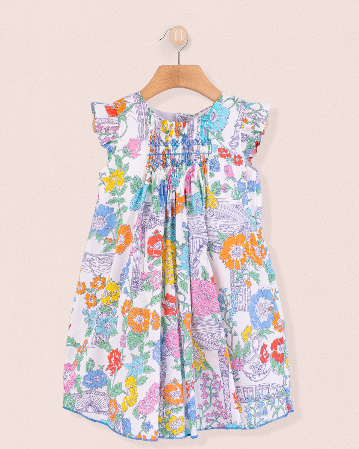 Elize Liberty Chateau Mary Smock - Smocked Dress
