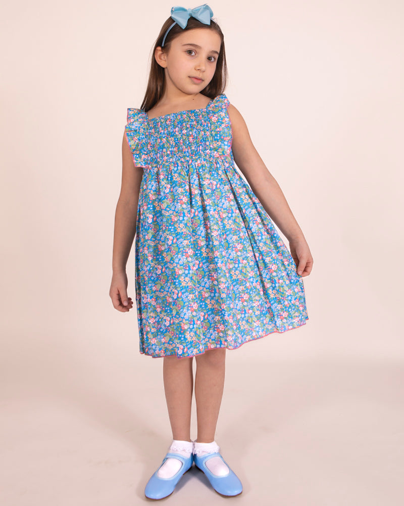 Bali Liberty Hedgerow Blue Dress