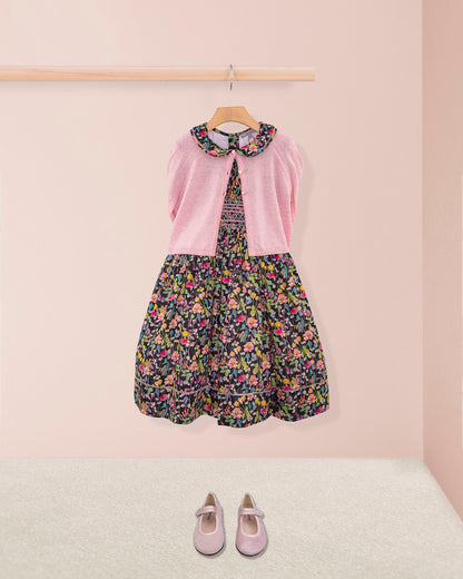 Emma Liberty Fairytale Forest Smock - Smocked Dress