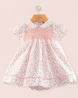Baby Emmy Elegant Pink Floral Dress Set