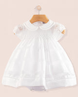 Baby Emmy White Chiffon Dress Set