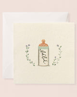 Enclosure Card Baby Bottle