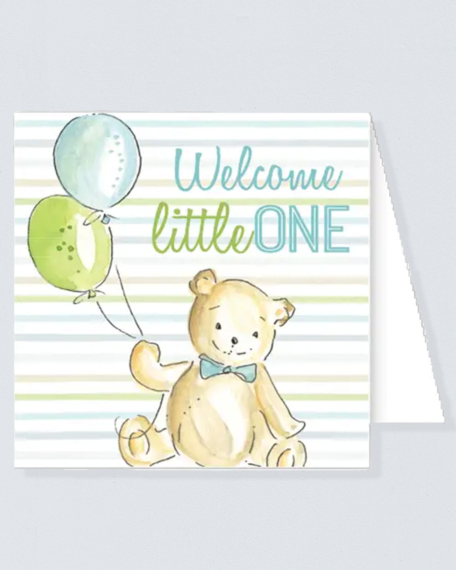 Enclosure Card Green Bear