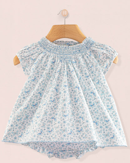 Etoile Blue Butterfly 2 Piece Set - Baby Dress