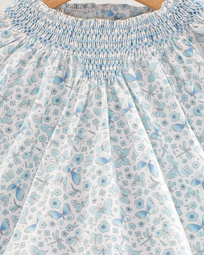 Etoile Blue Butterfly 2 Piece Set - Baby Dress