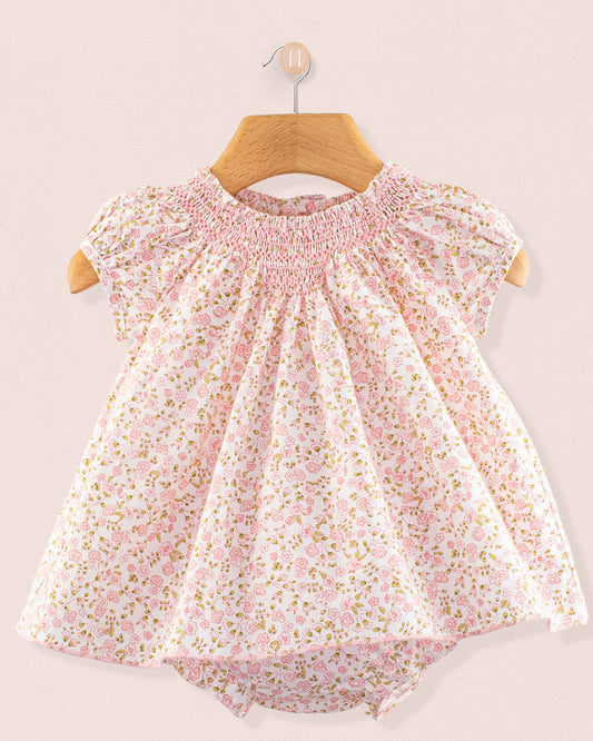 Etoile Pink Daisy 2 Piece Set - Baby Dress