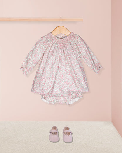 Etoile Winter Pink Floral 2-Piece Mini Dress Set