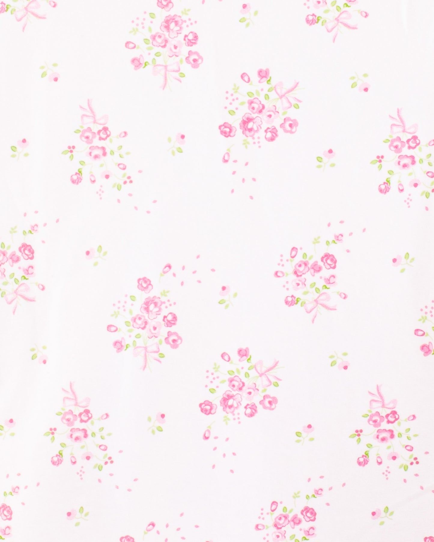 Pima Flowers Ruffle Stretchie - Stretchie