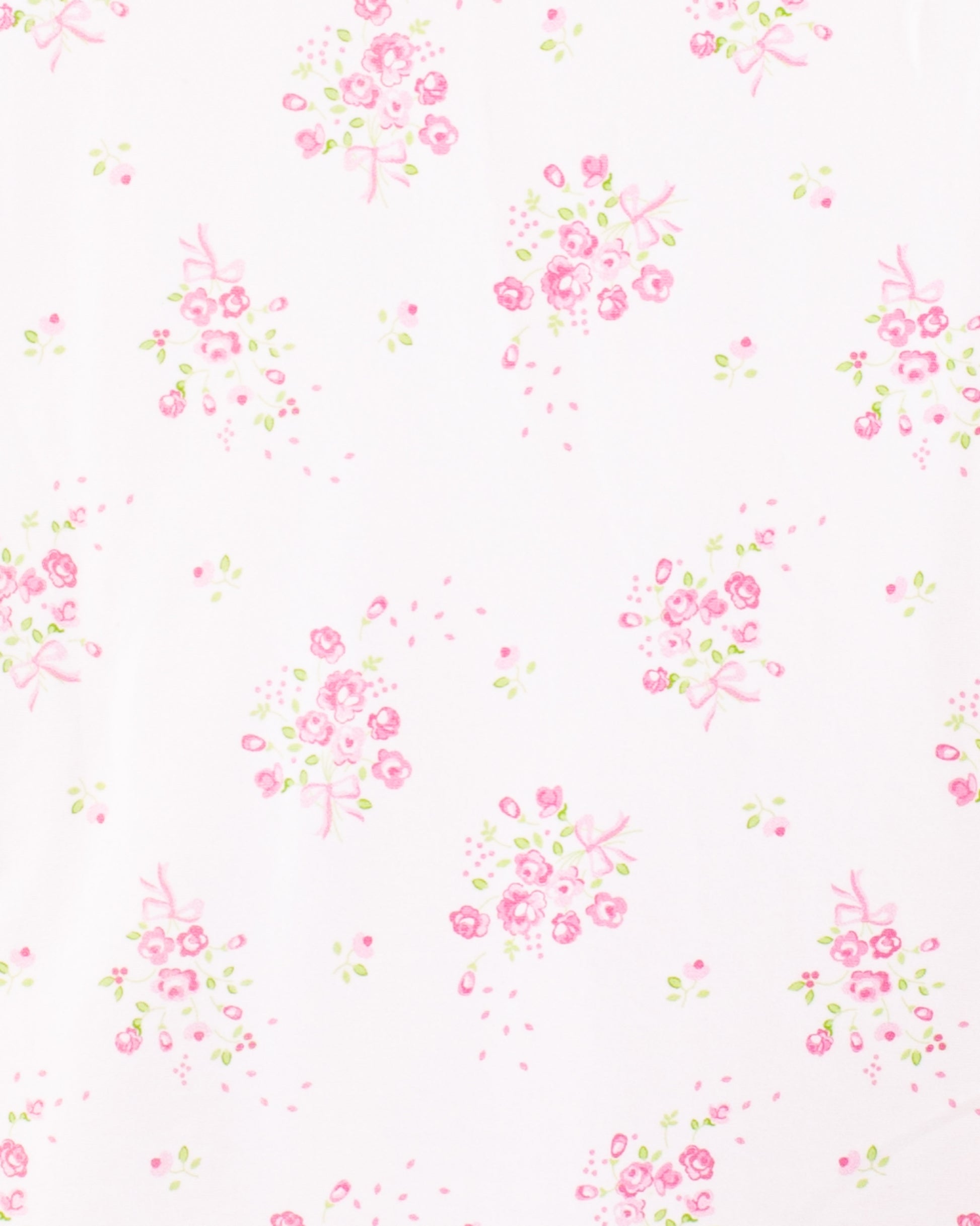 Pima Flowers Hooded Towel - Layette