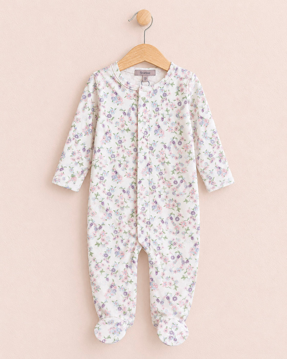 Pima Lavender Bouquet Stretchie