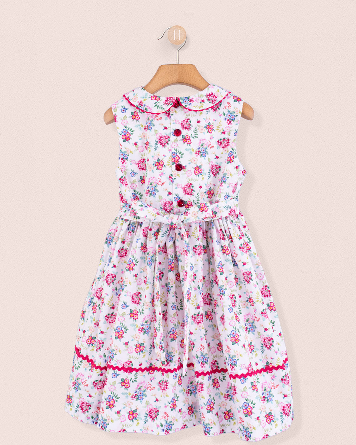 Florentine Hot Pink Garden - Dress