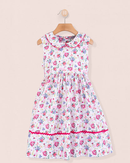 Florentine Hot Pink Garden - Dress